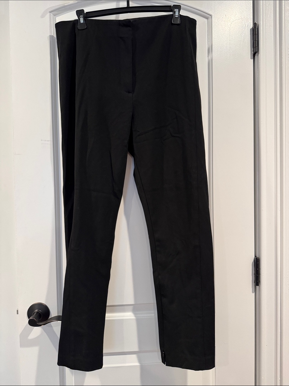 Ann Taylor Men's Black Dress Trousers - Slim Tailored Style
